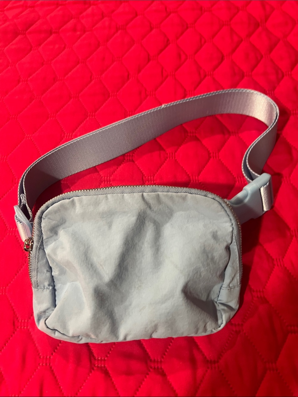 32 Cool Light Blue Crossbody Belt Bag
